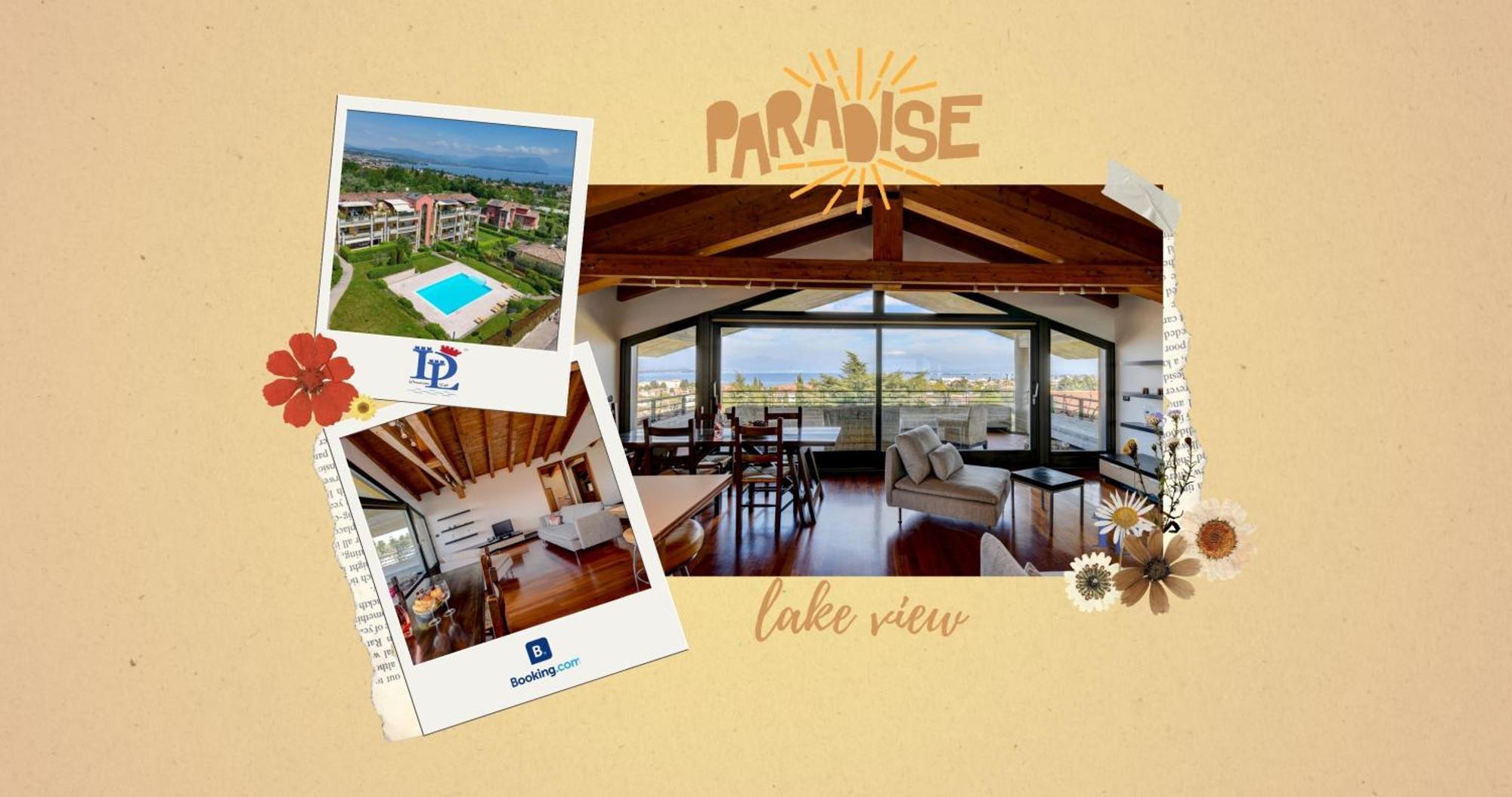 Desenzanoloft Official Partner Marriott Homes & Villas - Paradise Lake View In A 5 Pools Exclusive Residence Desenzano del Garda Eksteriør billede